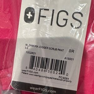 NWT FIGS Zamora Jogger Scrub Pants in Pink